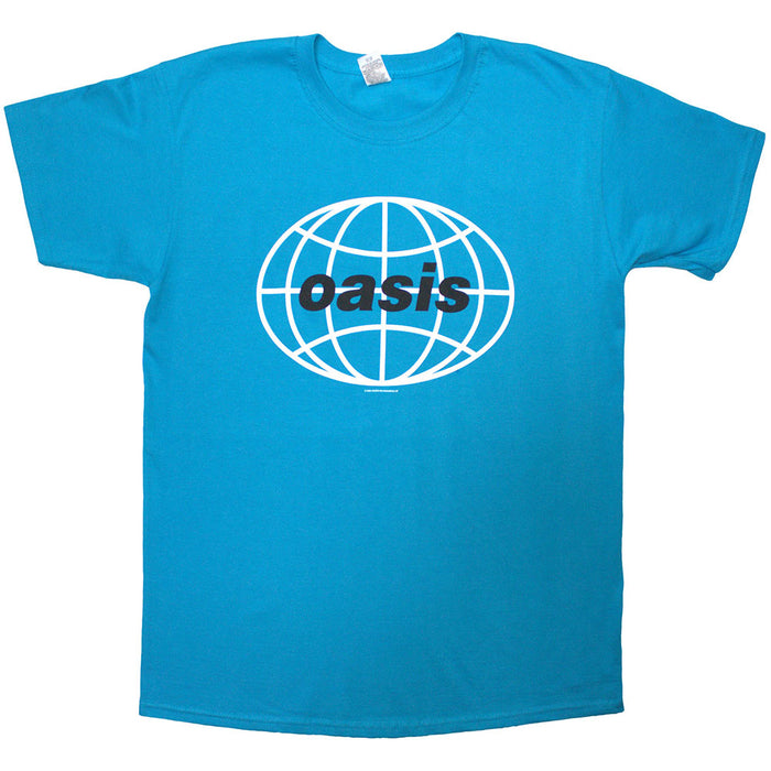 Oasis 1998 World Tour South America Blue Small T-Shirt