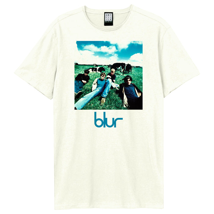 Blur Leisure Vintage White Large T-Shirt