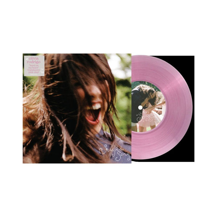 Olivia Rodrigo Stupid Song 7" Vinyl Single Translucent Pink Colour 2026