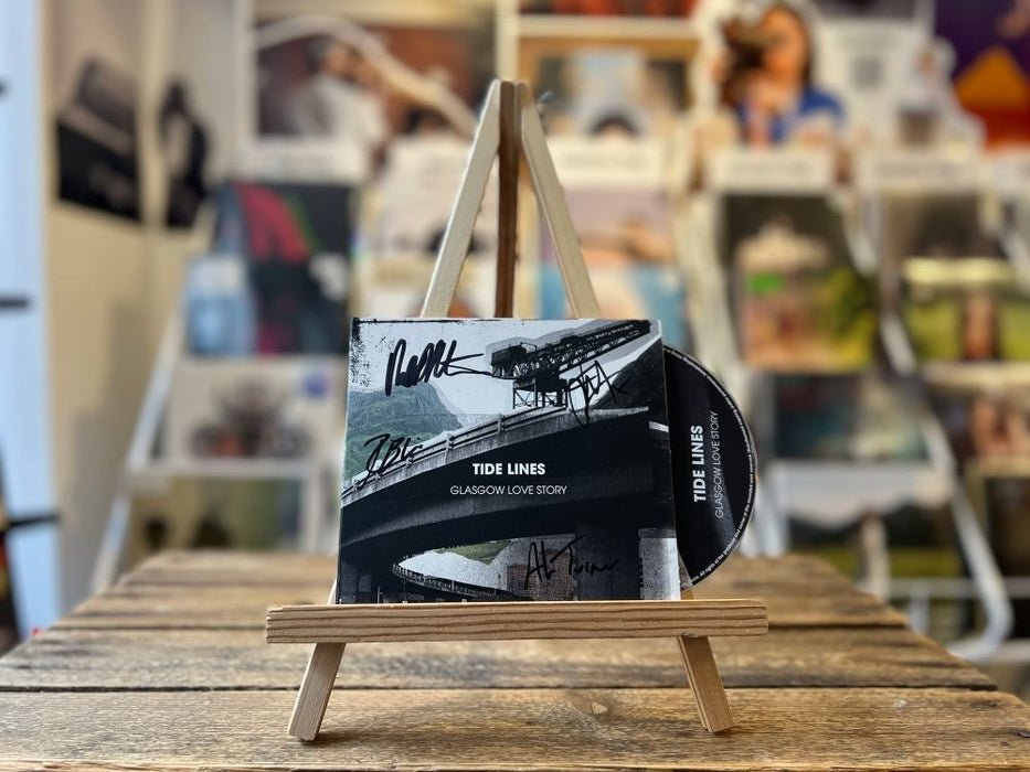 Tide Lines Glasgow Love Story CD SIGNED 2025