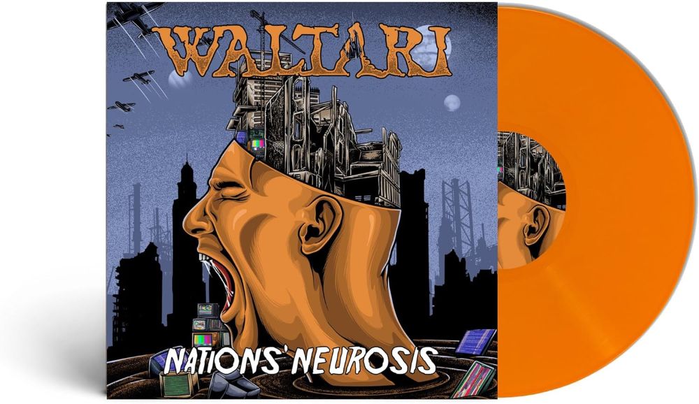 Waltari Nations' Neurosis Vinyl LP Orange Colour 2025