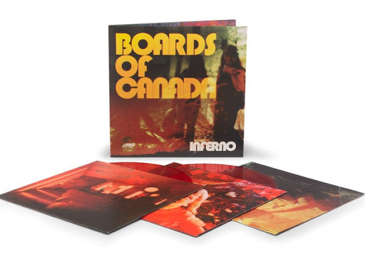 Boards Of Canada Inferno Vinyl LP Transparent Red