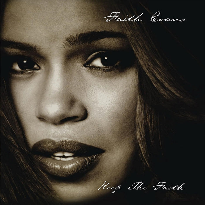 Faith Evans Keep The Faith Vinyl LP White & Black Colour 2023