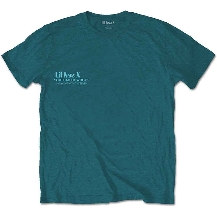 Lil Nas X Album Turquoise Blue Medium T-Shirt