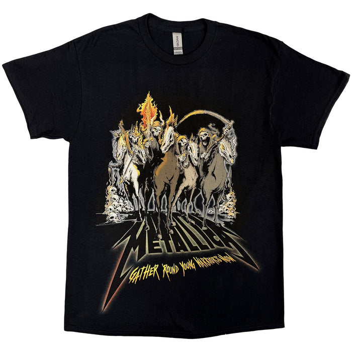 Metallica 40th Anniversary Horsemen Black XX-Large T-Shirt