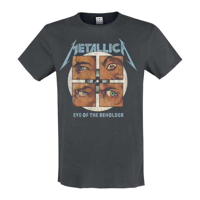 Metallica Eye Of The Beholder Charcoal Grey Large T-Shirt