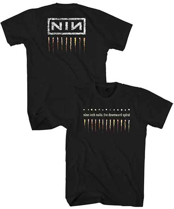 Nine Inch Nails The Downward Spiral Black XXL T-Shirt