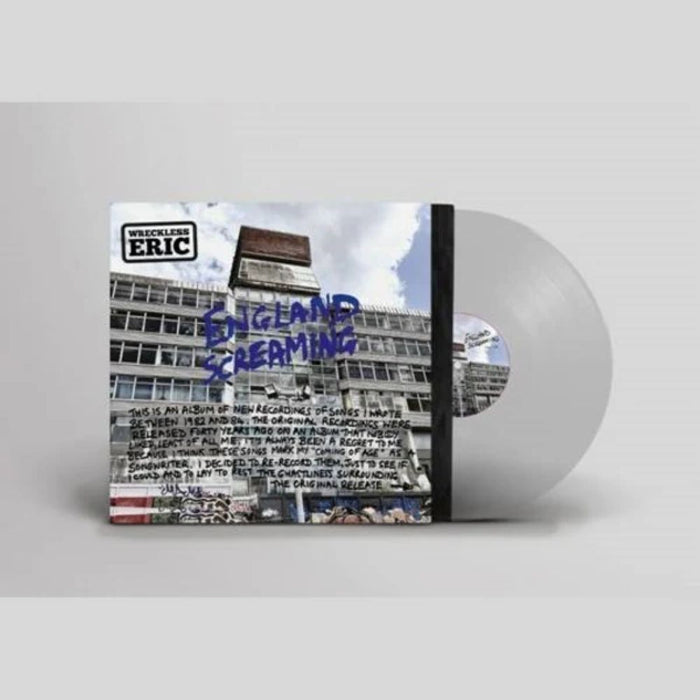 Wreckless Eric England Screaming Vinyl LP Clear Colour 2025