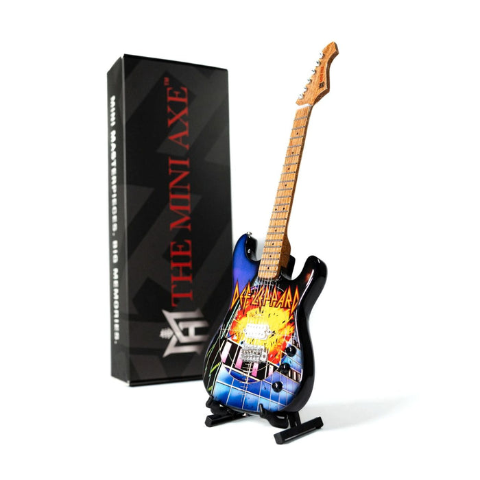 Def Leppard Pyromania Mini Guitar Replica