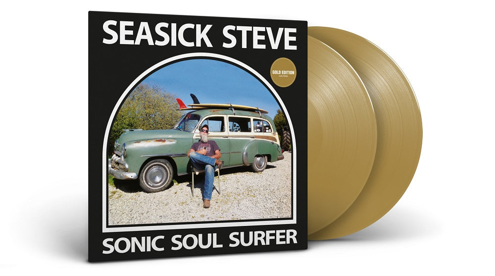 Seasick Steve Sonic Soul Surfer Vinyl LP Gold Colour 2023