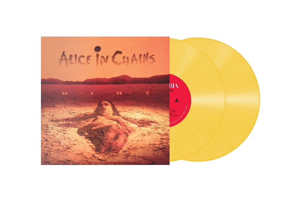 Alice In Chains Dirt Vinyl LP Yellow Colour 2022