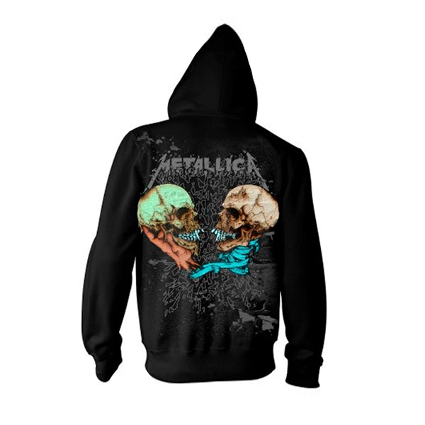 Metallica Sad But True Black X-Large Zipped Hoodie