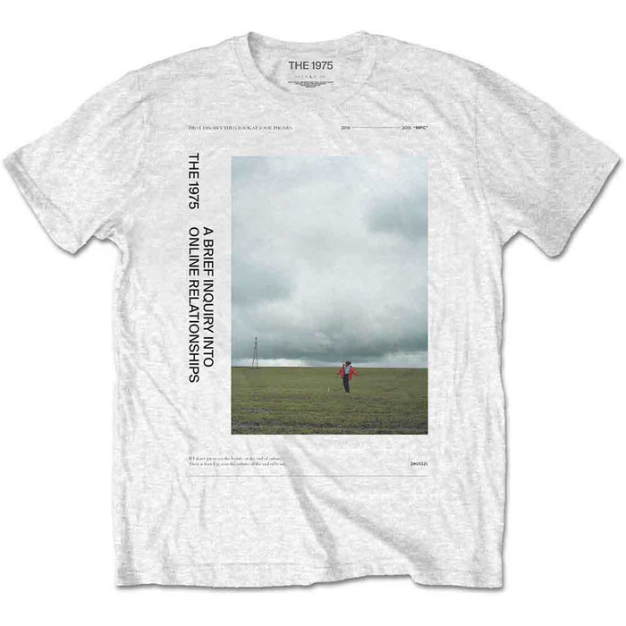 The 1975 ABIIOR Side Fields White Medium T-Shirt