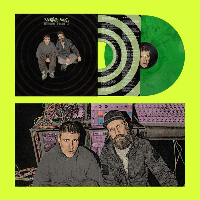 Sleaford Mods The Demise Of Planet X Vinyl LP Indies Neon Green Marble Colour Due Out 16/01/26
