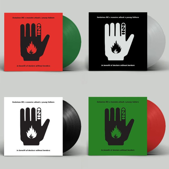 Fontaines DC, Massive Attack, Young Fathers Ceasefire 12" Vinyl EP 2024