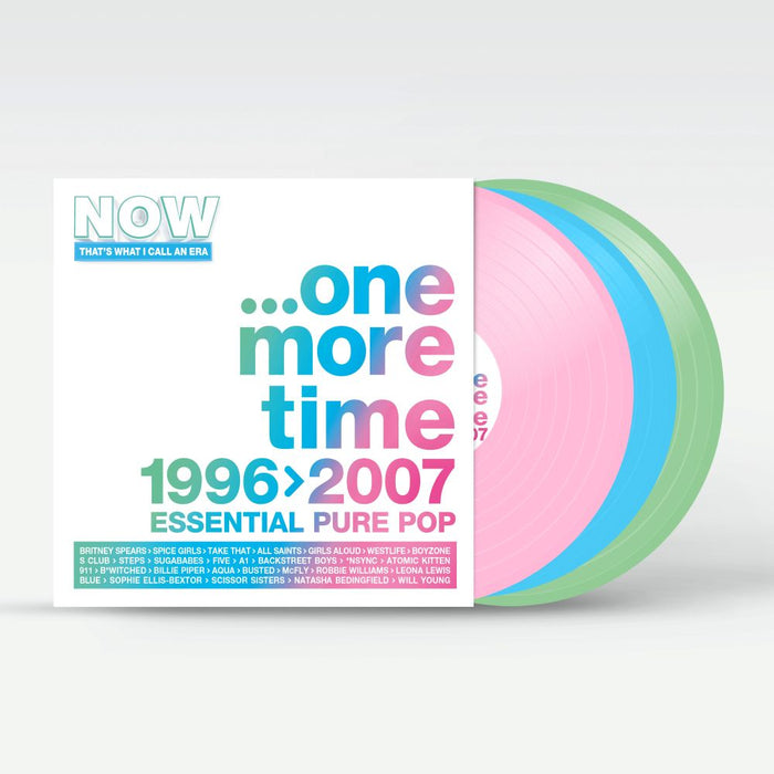 NOW That's What I Call An ERA - ONE MORE TIME: 1996-2007 Vinyl LP Pink, Blue & Green Colour 2026