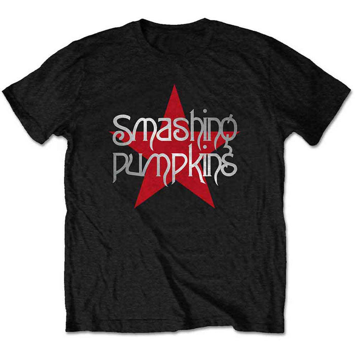 The Smashing Pumpkins Star Logo Black XX-Large T-Shirt