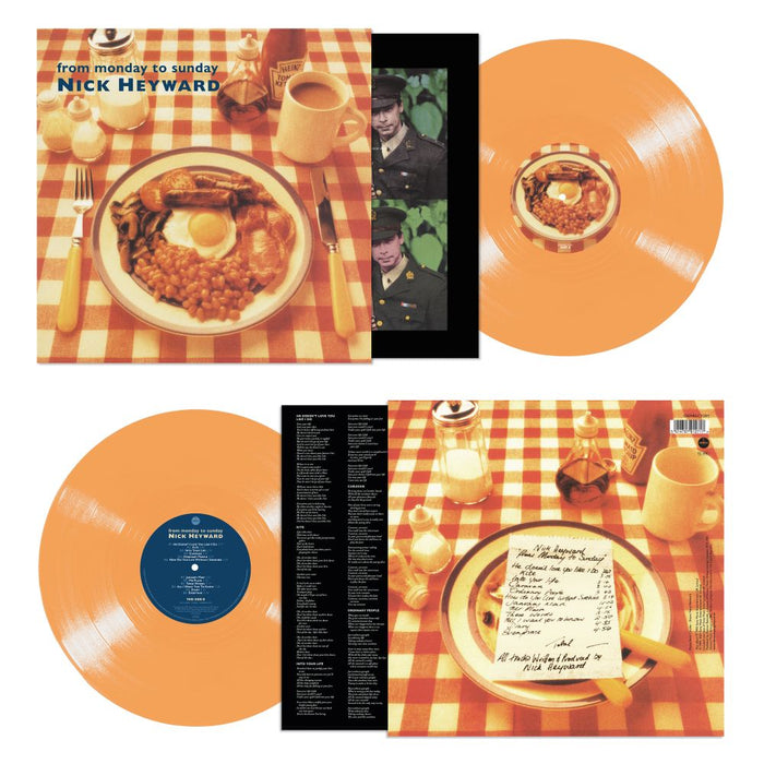 Nick Heyward From Monday to Sunday Vinyl LP Orange Colour 2025