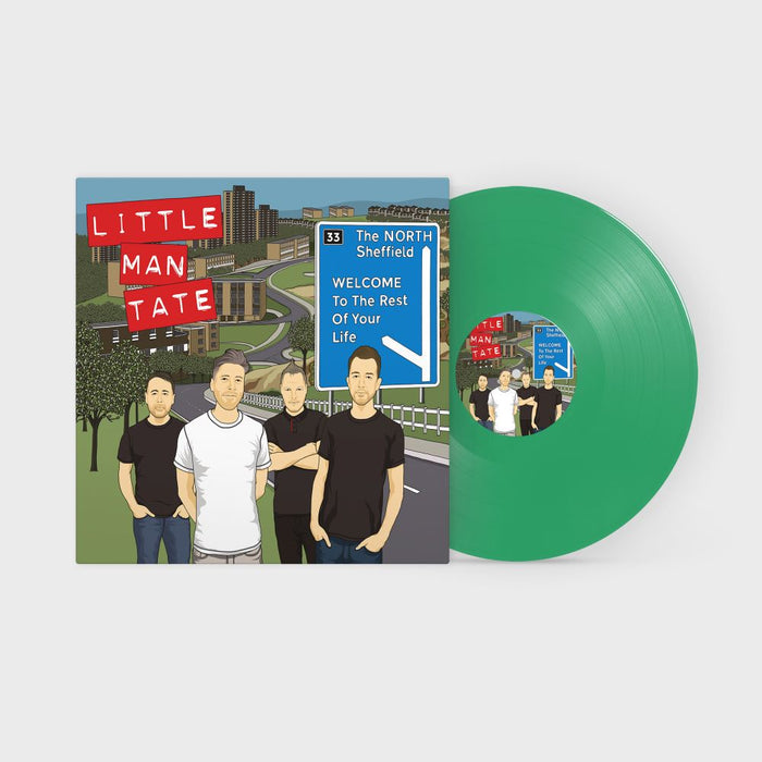 Little Man Tate Welcome To The Rest Of Your Life Vinyl LP Green Colour 2023