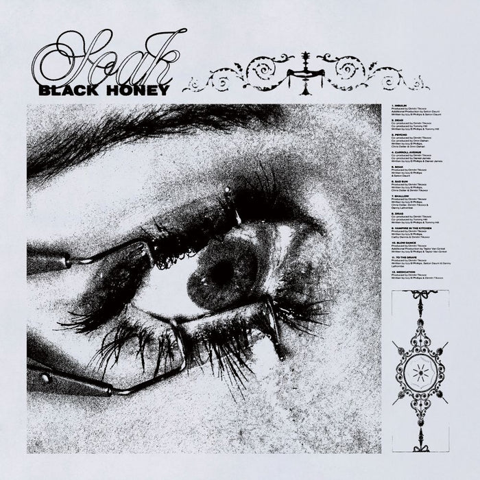 Black Honey Soak Vinyl LP Indies Alt Cover + Black & White Colour 2025