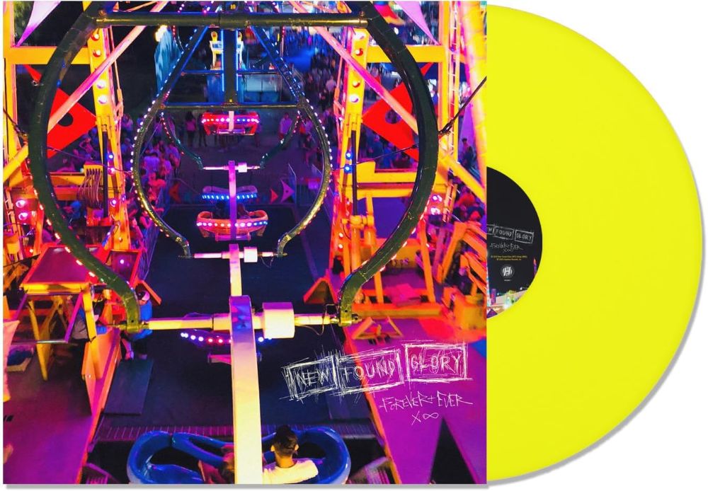 New Found Glory Forever And Ever x Infinity Vinyl LP Neon Yellow Colour 2025