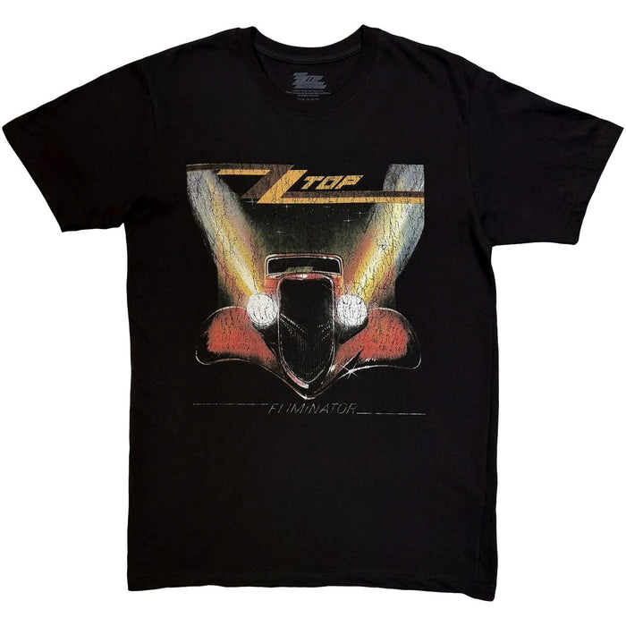 ZZ Top Eliminator Village Black Large T-Shirt