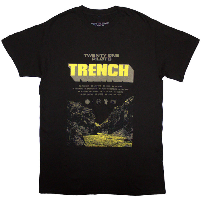 Twenty One Pilots Trench Cliff Black X-Large T-Shirt