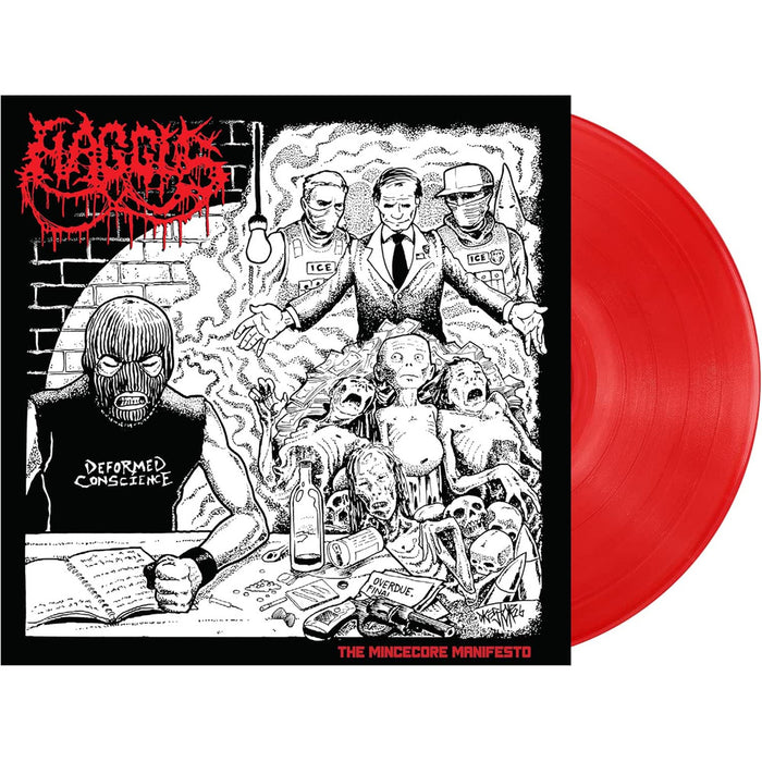 Haggus The Mincecore Manifesto Vinyl LP Blood Red Colour Due Out 26/06/26