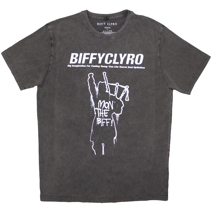 Biffy Clyro Big Imagination Charcoal Grey Large T-Shirt