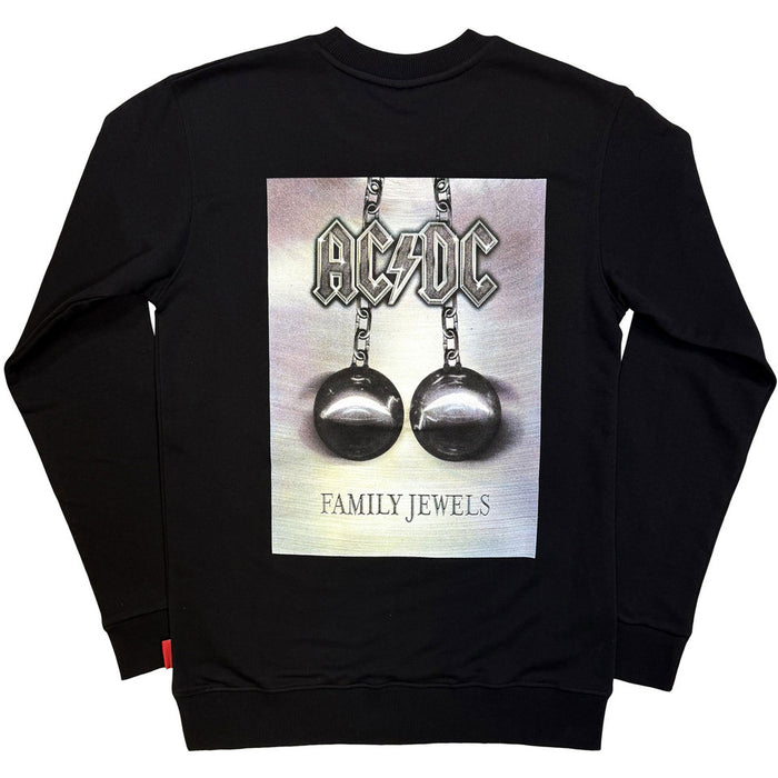 AC/DC Family Jewels Black Small Sweatshirt