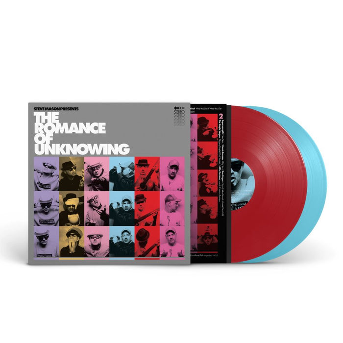 Steve Mason Presents: The Romance of Unknowing Vinyl LP Red Stone & Crystal Blue Colour + Signed Print Due Out 20/02/26