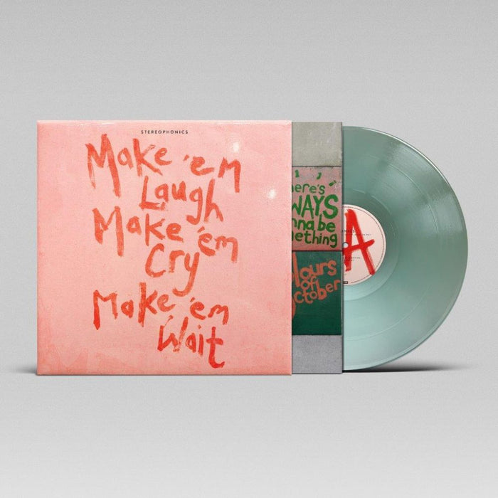 Stereophonics Make 'em Laugh, Make 'em Cry, Make 'em Wait Vinyl LP Indies Coke Bottle Green Colour 2025