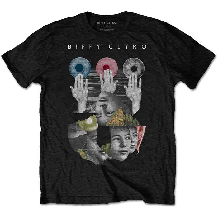 Biffy Clyro Hands Black Small T-Shirt