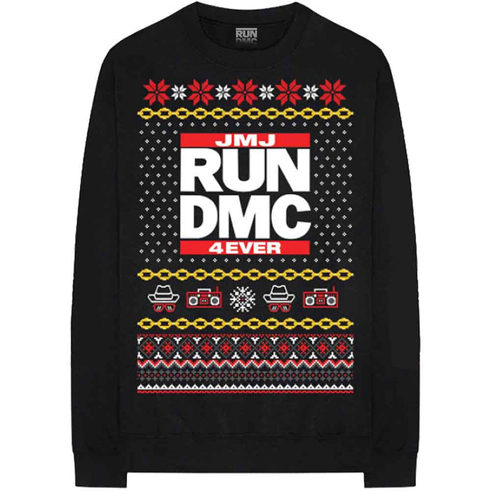 Run DMC Holiday Black XX-Large Sweatshirt