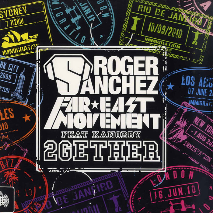 Roger Sanchez & Far East Movement Feat. Kanobby 2Gether 12" Vinyl Single 2011
