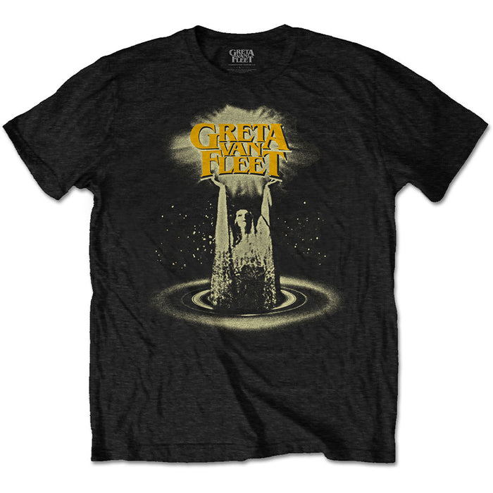 Greta Van Fleet Cinematic Lights Black Small T-Shirt