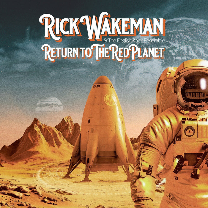 Rick Wakeman Return To The Red Planet Vinyl LP Indies Crystal Clear Colour Due Out 16/10/26