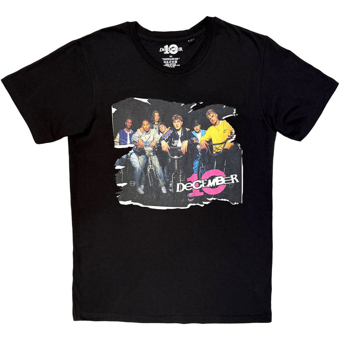 December 10 Bike Poster Black Ladies X-Large T-Shirt