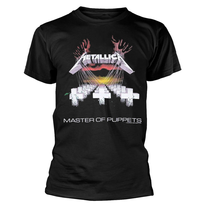 Metallica Master of Puppets European Tour '86 Black Small T-Shirt