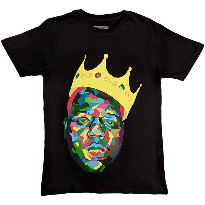 Biggie Smalls Crown Black Medium T-Shirt