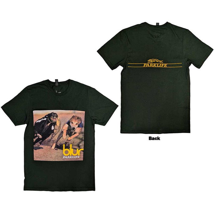 Blur Parklife Green X-Large T-Shirt
