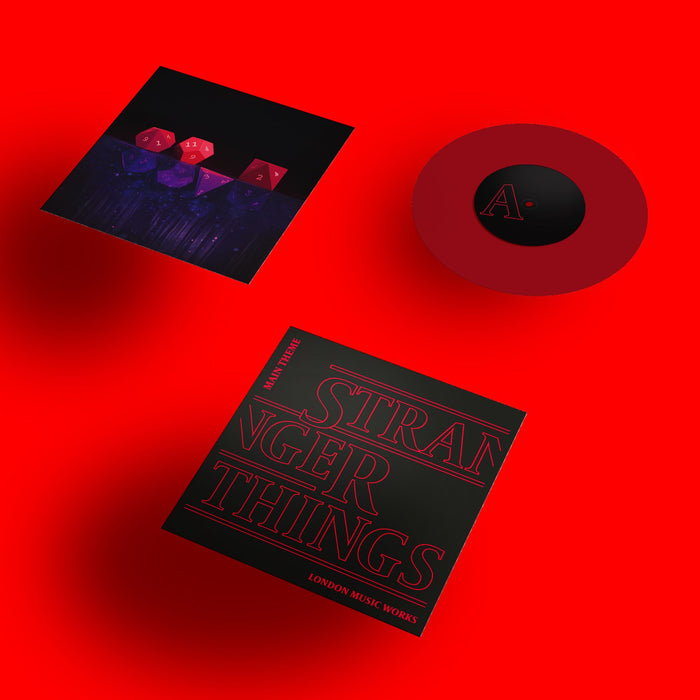 Stranger Things (Original Soundtrack) 7" Vinyl Single Transparent Red Colour RSD 2025