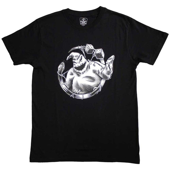 The Nightmare Before Christmas Oogie Roll Black Small T-Shirt