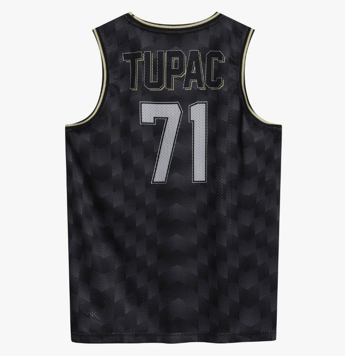 Tupac Basketball Jersey Small T-Shirt