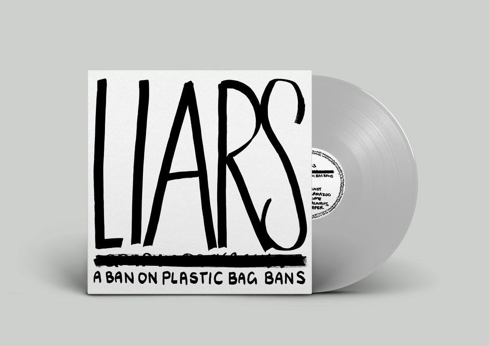 Liars A Ban on Plastic Bag Bans Vinyl LP White Colour Due Out 05/03/27