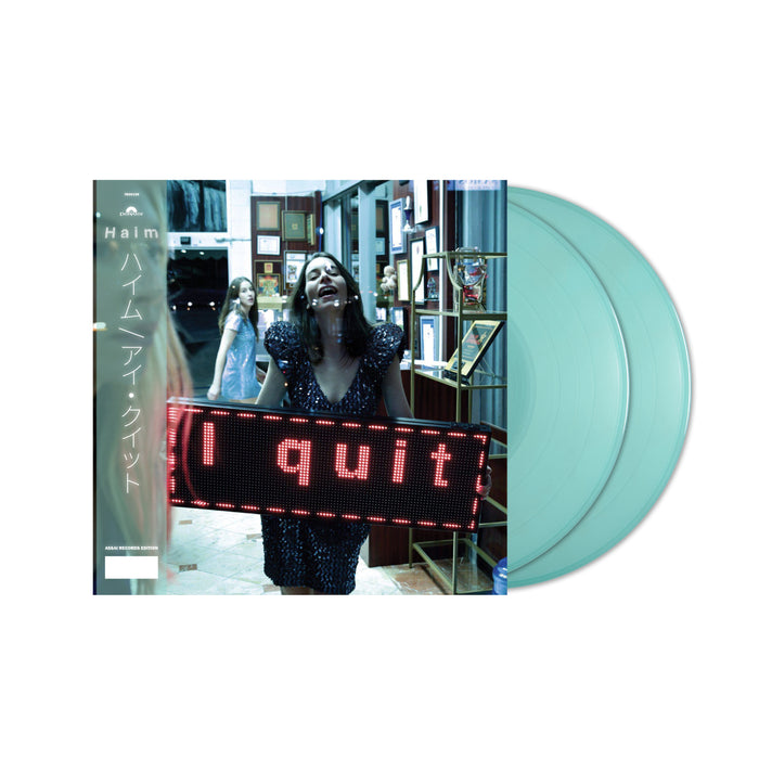 HAIM I quit Vinyl LP Signed Assai Obi Edition Light Blue Colour 2025