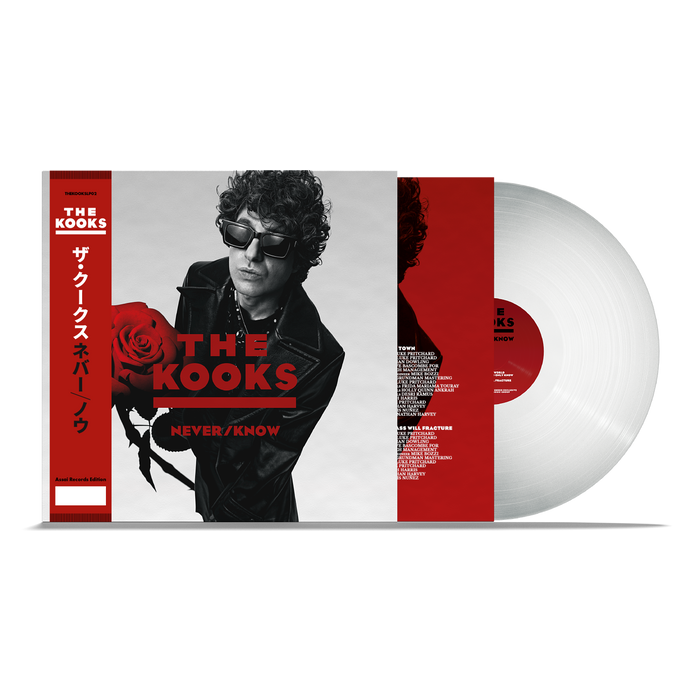 The Kooks Never/Know LP Signed Assai Obi Edition White Colour 2025