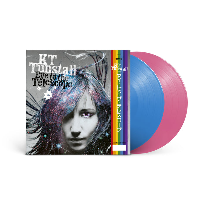 KT Tunstall Eye to the Telescope Vinyl LP Stargazer Signed Assai Obi Edition Blue & Pink Colour 2025