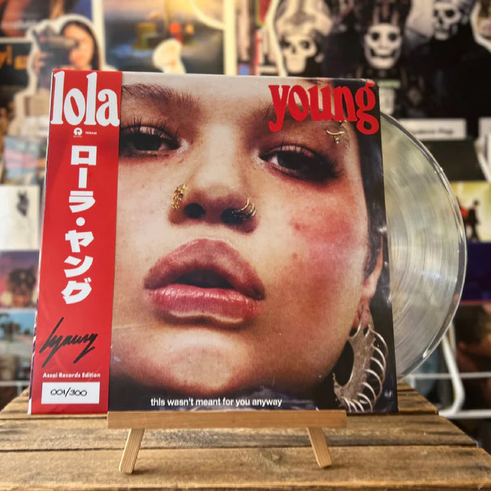 Lola Young This Wasn't Meant For You Anyway Vinyl LP Signed Assai Obi Edition Transparent Colour 2025