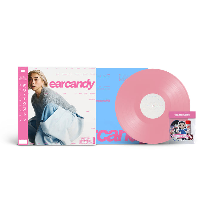 Miso Extra Earcandy LP Signed Assai Obi Edition Baby Pink Colour 2025